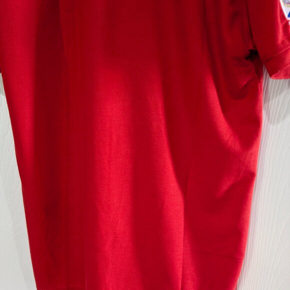 5 Parrots Men's Red Polo Shirt, Size L, St. Maarten Flag, Embroidered, NWT - Picture 10 of 13